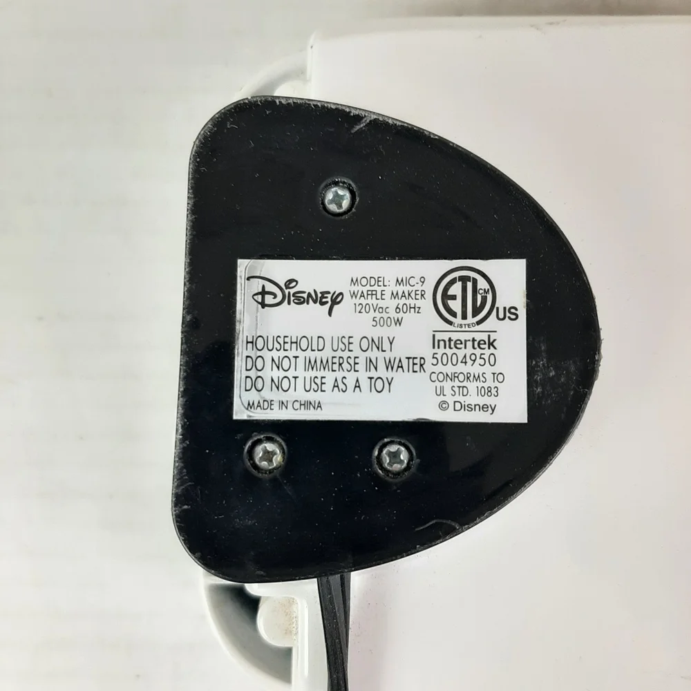 🔥Disney Mickey The True Original Mini Waffle Maker 90th Anniversary